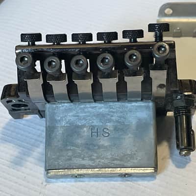 1990's Japan Ibanez RGR470 RG Series Cosmo Black Original Edge Floyd Rose Tremolo Bridge image 6
