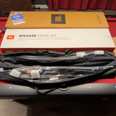 JBL Standard Aluminum Speaker Stand Pair with Bag image 1
