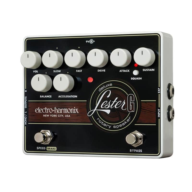 Electro Harmonix Lester G Stereo Rotary Speaker Simulator Pedal image 1
