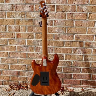 Ernie Ball Music Man Sabre HH Trem Honeysuckle image 6