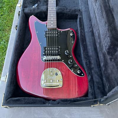 Fender Modern Player Jazzmaster HH 2014 - Crimson Red Transparent image 20