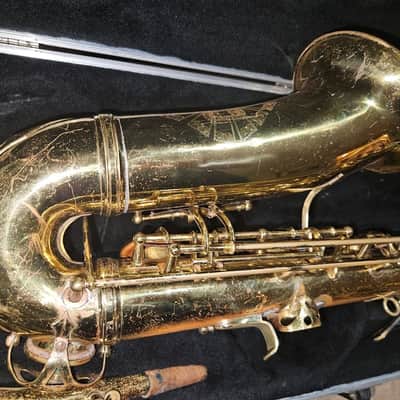La Monte Alto Saxophone With Case, Italy, Very Good Condition image 12