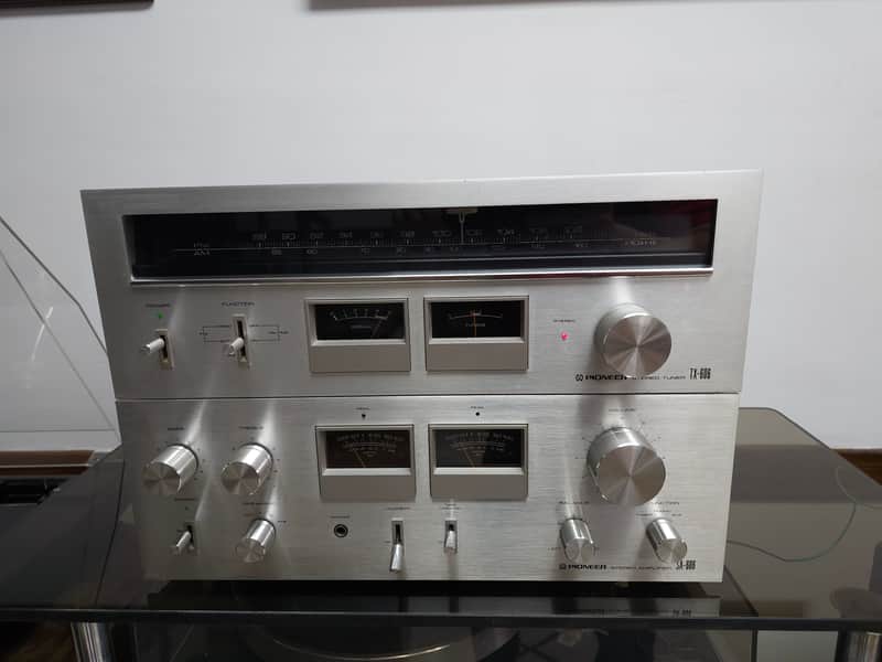 Pioneer SA-606 Amplifier and TX-606 Tuner Operational Rare image 1