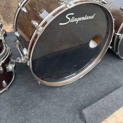 Slingerland 9pc Double Bass Drum Set Kit image 8