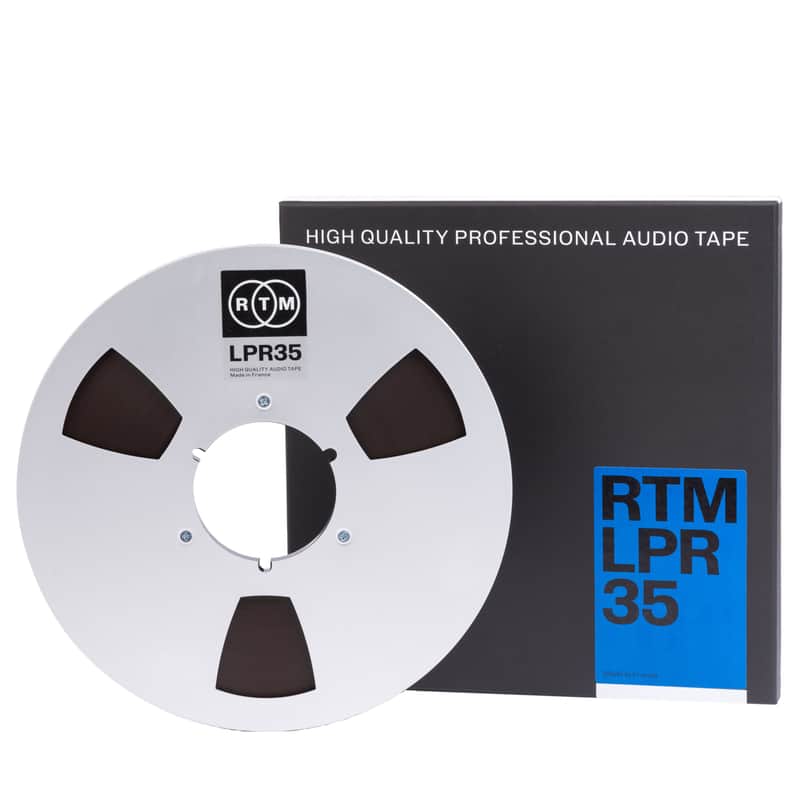 Recording The Masters LPR35 Long-Play Studio Tape ¼" 1100m (Metal Reel) - Tape image 1