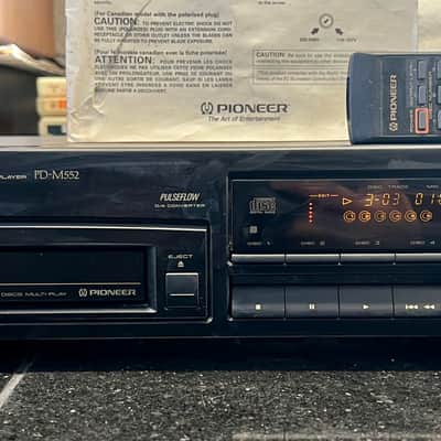 Pioneer PD-M552 Multi Play 6-Disc CD Player w/ Magazine, Remote, Instructions; For Parts image 2