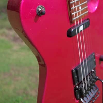 Barrington ESP BRG 872 1988 Hot Pink.  RARE & Collectible.  Barrington, IL. USA MIJ image 14