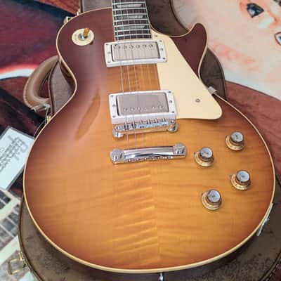 2026 Gibson Custom Shop Wildwood Spec 1960 Les Paul Standard Reissue Murphy Lab Slow Iced Tea Fade Gloss image 4
