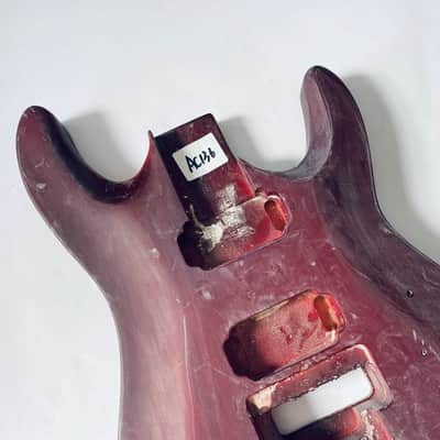 Wine Red HH Guitar Body DIY Project image 4