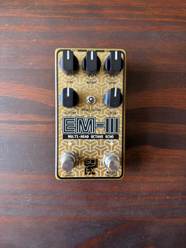 SolidGoldFX EM-III Multi-Head Octave Echo 2021 - Present - Gold image 1