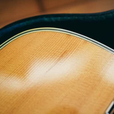 1980s Yamaha FG-350D – Solid Top | Made in Japan | Original Hard Case | Good condition image 10