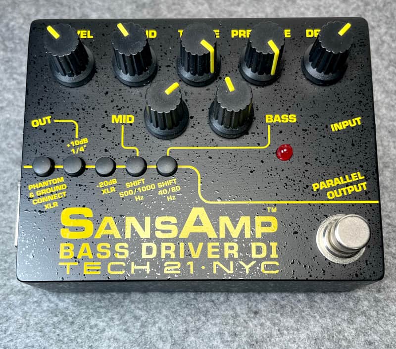 Tech 21 Sansamp Bass Driver D.I. V2 2016 - Present - Black image 1