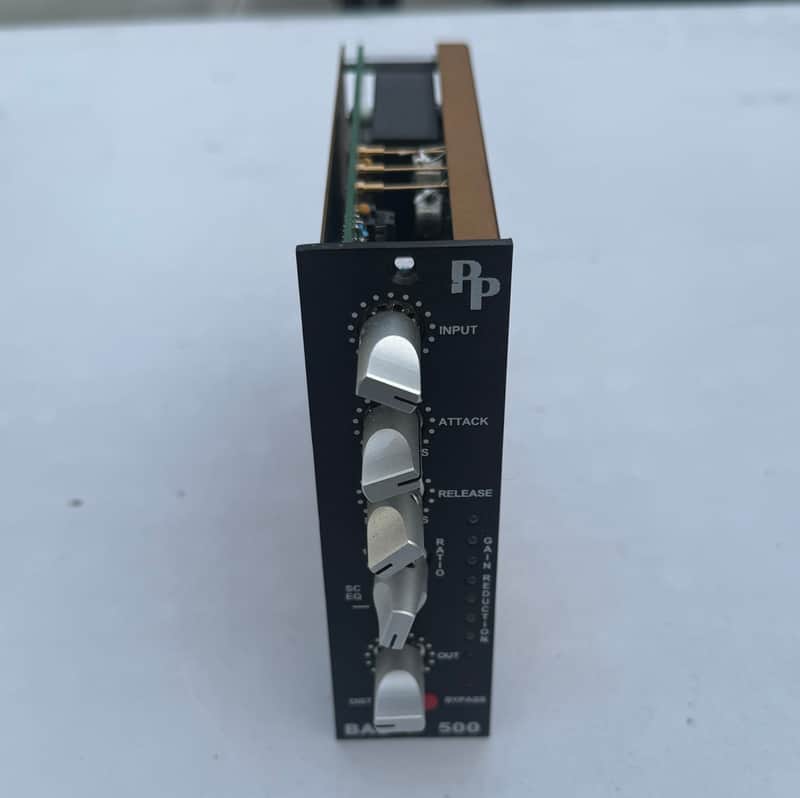 Pete's Place BAC-500 500 Series FET Compressor Module 2010s - Black image 1