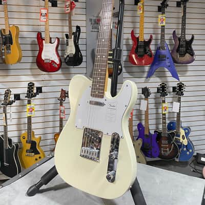 Fender Standard Telecaster Electric Guitar - Olympic White & PLEK*D #961 image 6