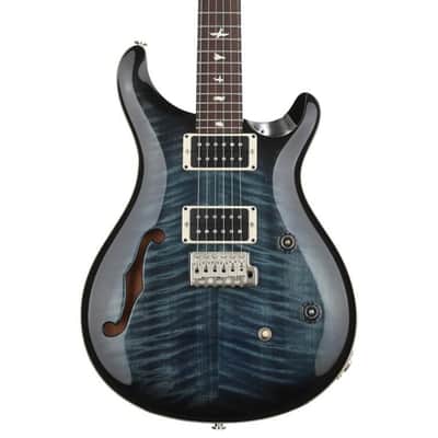 PRS CE 24 Semi-Hollow Bolt-On Electric Guitar w/ Gig Bag - Faded Blue Smokeburst image 5