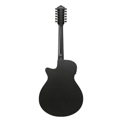 Ibanez AEG1221 12-String Acoustic-Electric Guitar - Black Out image 4