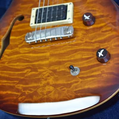 PRS SE Custom 22 - Quilt Top - Semi-Hollow - Sunburst - w/ PRS Gig bag image 16