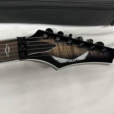 Dean Vengeance Select Floyd Fluence Charcoal Burst Electric Guitar - w/ CASE B-stock image 4