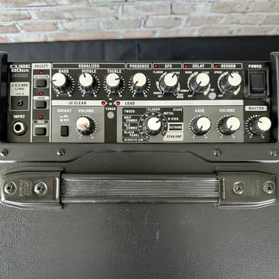 Roland Cube - 80GX 2-Channel 80-Watt 1x12" Guitar Combo Black image 4