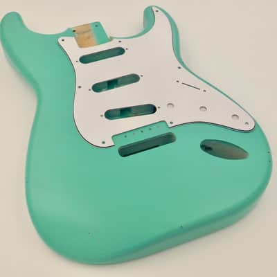 Nitro Lacquer Aged Reliced S-Style or T-Style Vintage Custom Guitar Body image 23