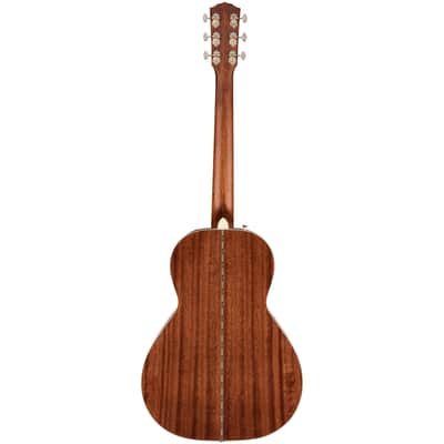 Fender PS-220E Parlor, Natural, Ovangkol Fingerboard image 3