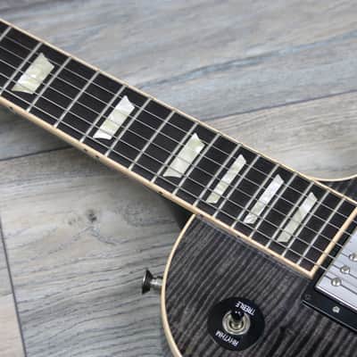 Gibson Les Paul Chad Kroeger Standard Blackwater 2010 Charcoal Flame image 18