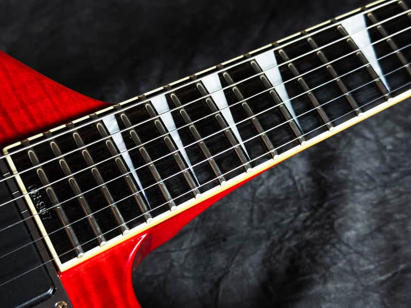 Jackson Stars KE-TN02/EMG Kelly - Transparent Red - VERU GOOD