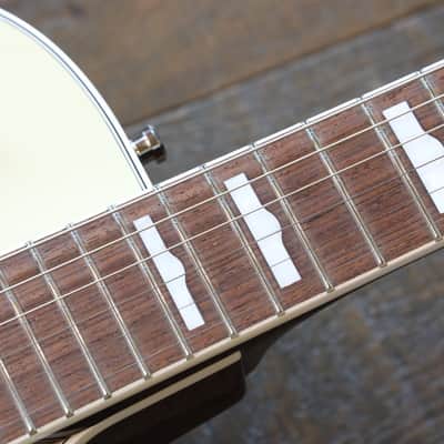 Unplayed! 2020 Gretsch G6128TDS-PE-LIV Player’s Edition Jet Lotus Ivory DS w/ Bigsby + COA OHSC image 9