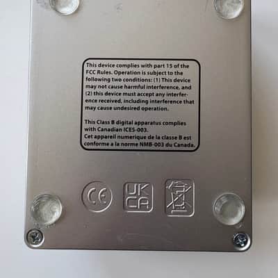 Electro-Harmonix Walking On The Moon Andy Summers Signature Flanger / Filter Matrix 2023 - Present - Silver / Black image 2