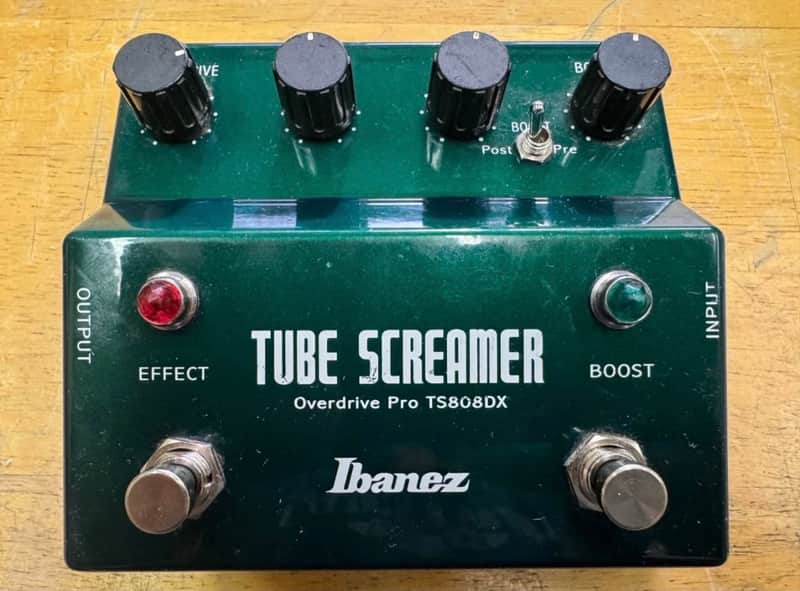 Ibanez TS808DX Vintage Tube Screamer Deluxe 2010s - Green