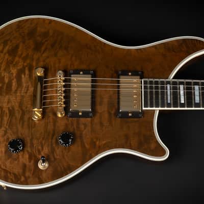 2017 Gibson Custom Shop Modern Double Cut Custom - DC Rust | USA Limited Edition 1 / 25 Apex Headstock "AAA" Quilt Top| CoA OHSC image 4