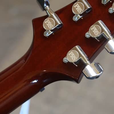 2011 PRS Custom 24 Quilt 10 Top Electric Guitar Dark Cherry Burst + OHSC image 18