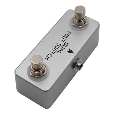 Mosky Dual Latching Footswitch Guitar Pedal, Dual Foot switch for Amps or Effects Pedals image 6