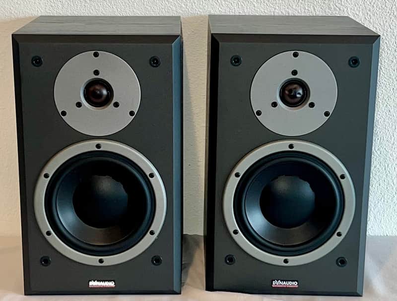 Dynaudio DM2/7 Speakers 2-Way , Home Stereo/Studio Speakers Made in Denmark Black, Amazing Sound ! #1 image 1