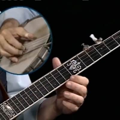 Deering Banjo Company  John Hartford 24 fret Model made for, owned and played by John Hartford 5 String Resonator Banjo (1982), ser. #1702, original black rigid foam case. image 5