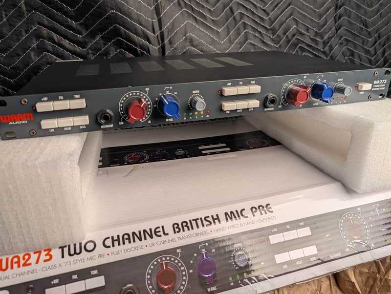 Warm Audio WA273 2-Channel 1073-Style Mic Preamp - Excellent, Original Box image 1