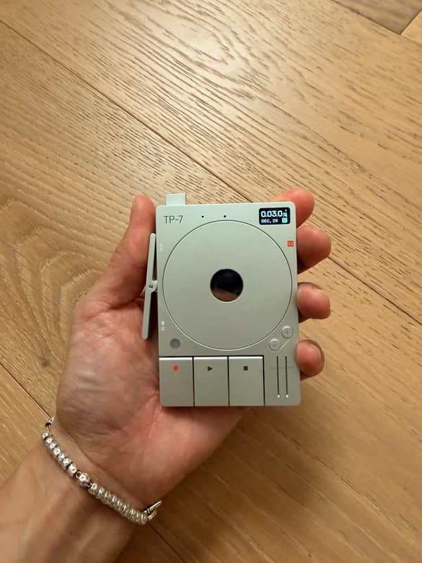 Teenage Engineering TP-7 Tape Recorder 2023 - Present - Silver image 1