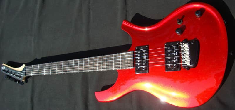 Parker Maxxfly PDF70 Pearl Red Electric Guitar w/Parker Gig Bag image 1