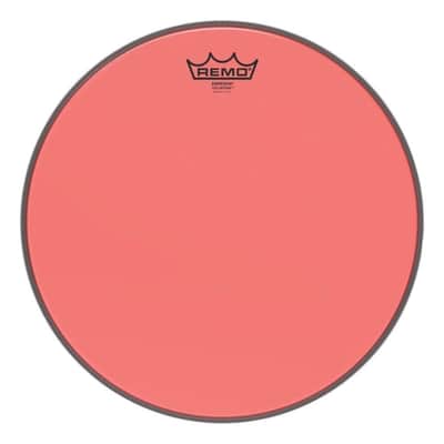 Remo Emperor Colortone Red 12" - Tom Head image 1
