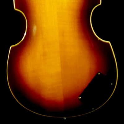 Hofner 459 VTZ 1967 Sunburst. Violin 6 string guitar. UBER RARE with Vibrato. image 6