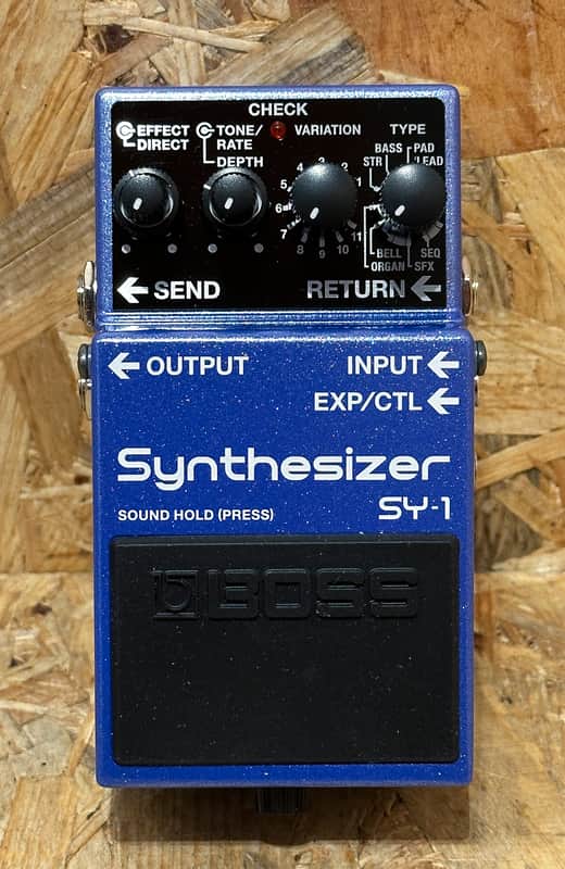 Pre Owned Boss SY-1 Synthesizer Inc. Box image 1