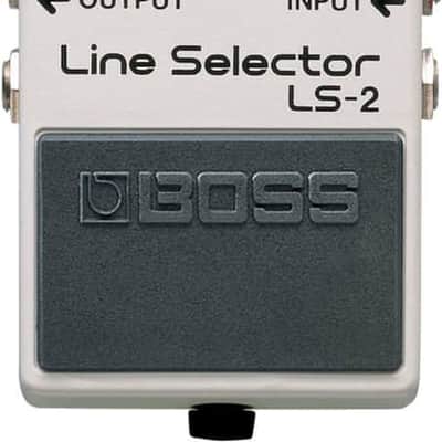 Boss LS-2 Line Selector Effects Pedal - White image 2