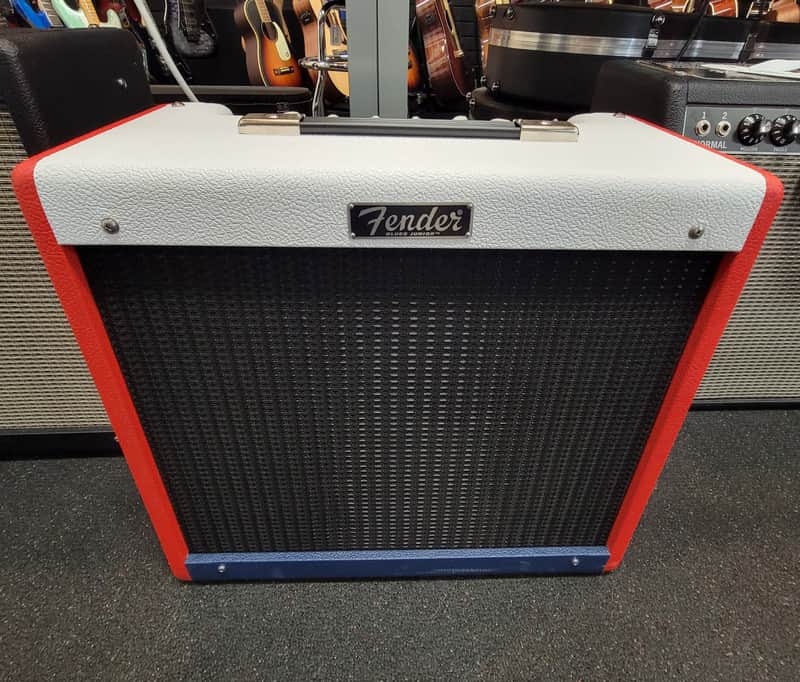 Ltd Ed. Fender Blues Junior IV Tri-Color, Red, White, and Blue All Tube Combo Amp image 1