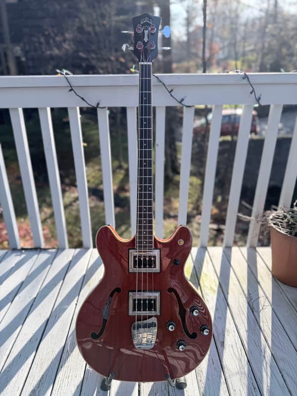 Guild Starfire II Bass (BiSonic power!) with Hipshot Tuners and more image 1