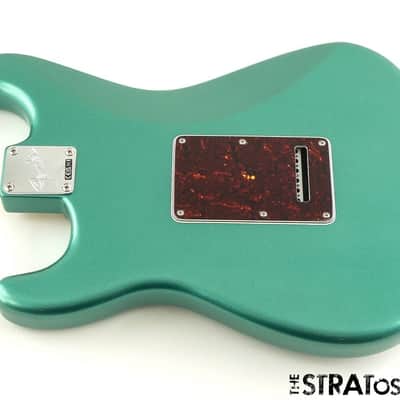 Fender American Professional Classic Strat BODY +HARDWARE, Faded Sherwood Green image 3
