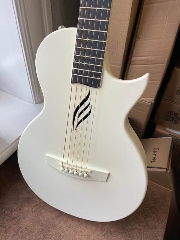 Enya Nova Go Acoustic Guitar 2025 - White, Workshop stock Ref No 157