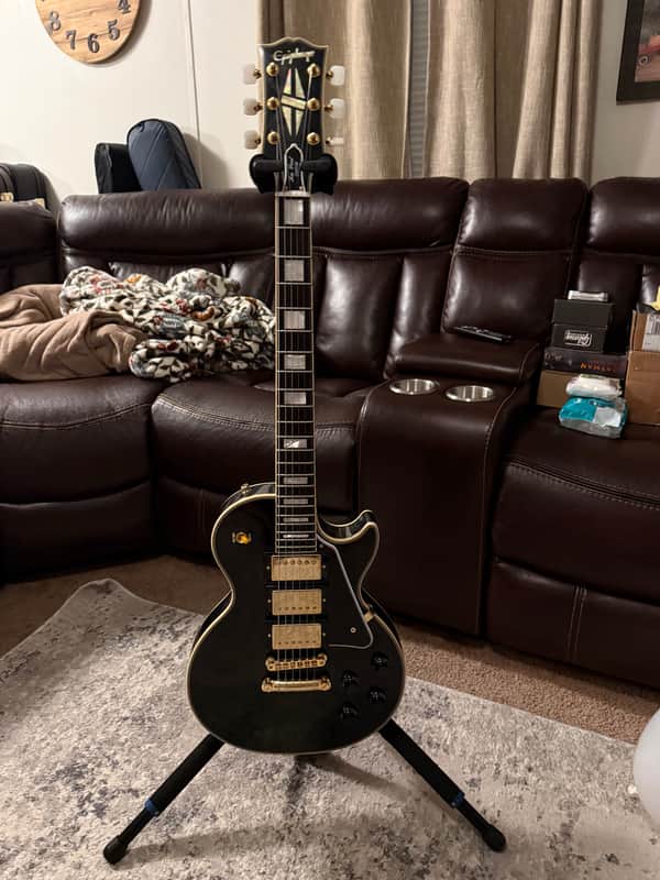 Epiphone Les Paul Custom 1957 inspired by Gibson Custom shop 2026 - Ebony/Black image 1