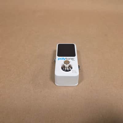 TC Electronic Polytune 3 Mini Polyphonic Tuning Pedal 2019 - Present - White image 2
