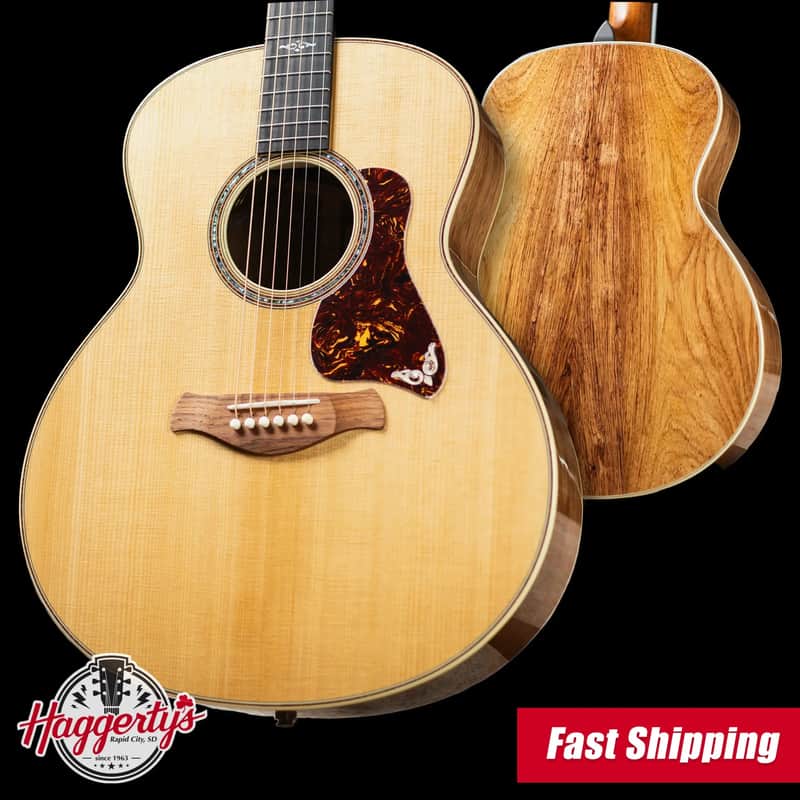 Taylor Gold Label 814e Super Auditorium Acoustic/Electric Guitar - Natural Top with Hardshell Case image 1