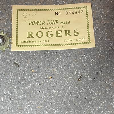 1970s Rogers Headliner Drum Set Koa 20/12/16 image 15